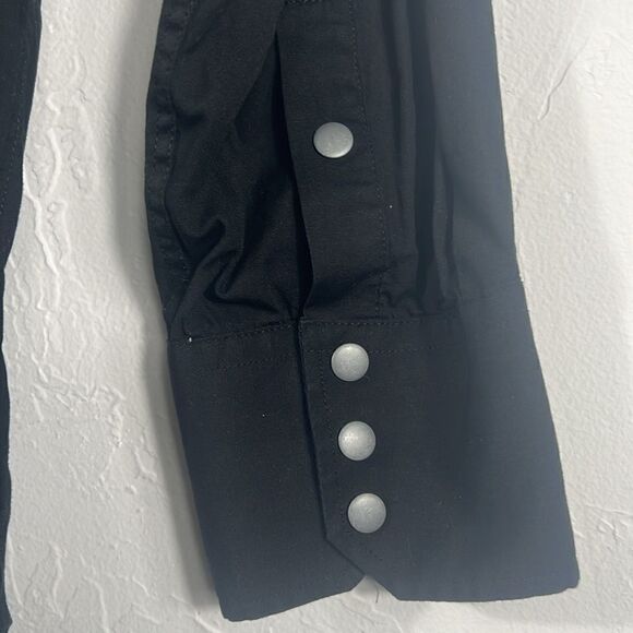 🔥 BROOKS & DUNN Collection Panhandle Slim “Flaming Skull” Western Snap Shirt Lg - Picture 7 of 10